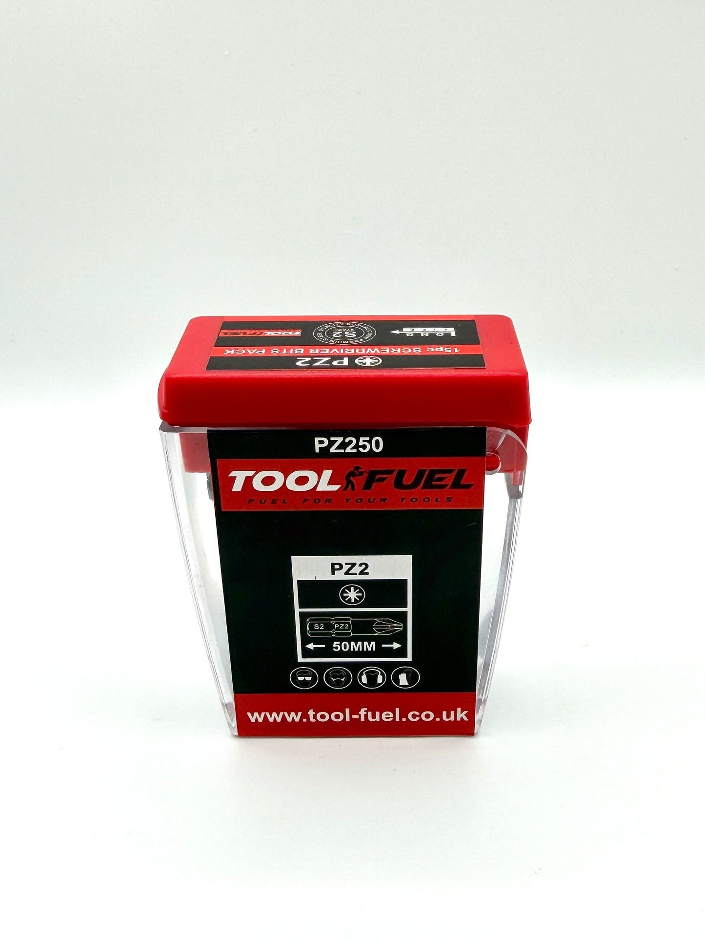 PZ2 Impact Driver Bits 50mm - 15Pk