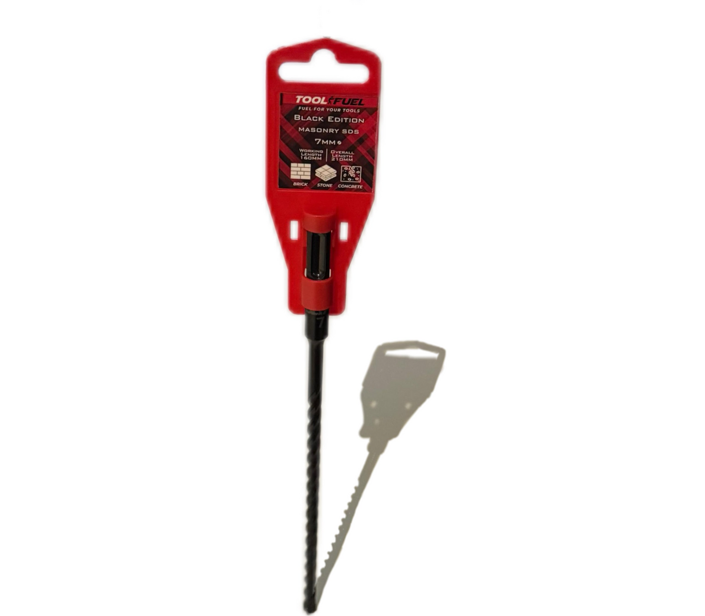7mm (Black Edition) Masonry SDS 160/210mm (L)