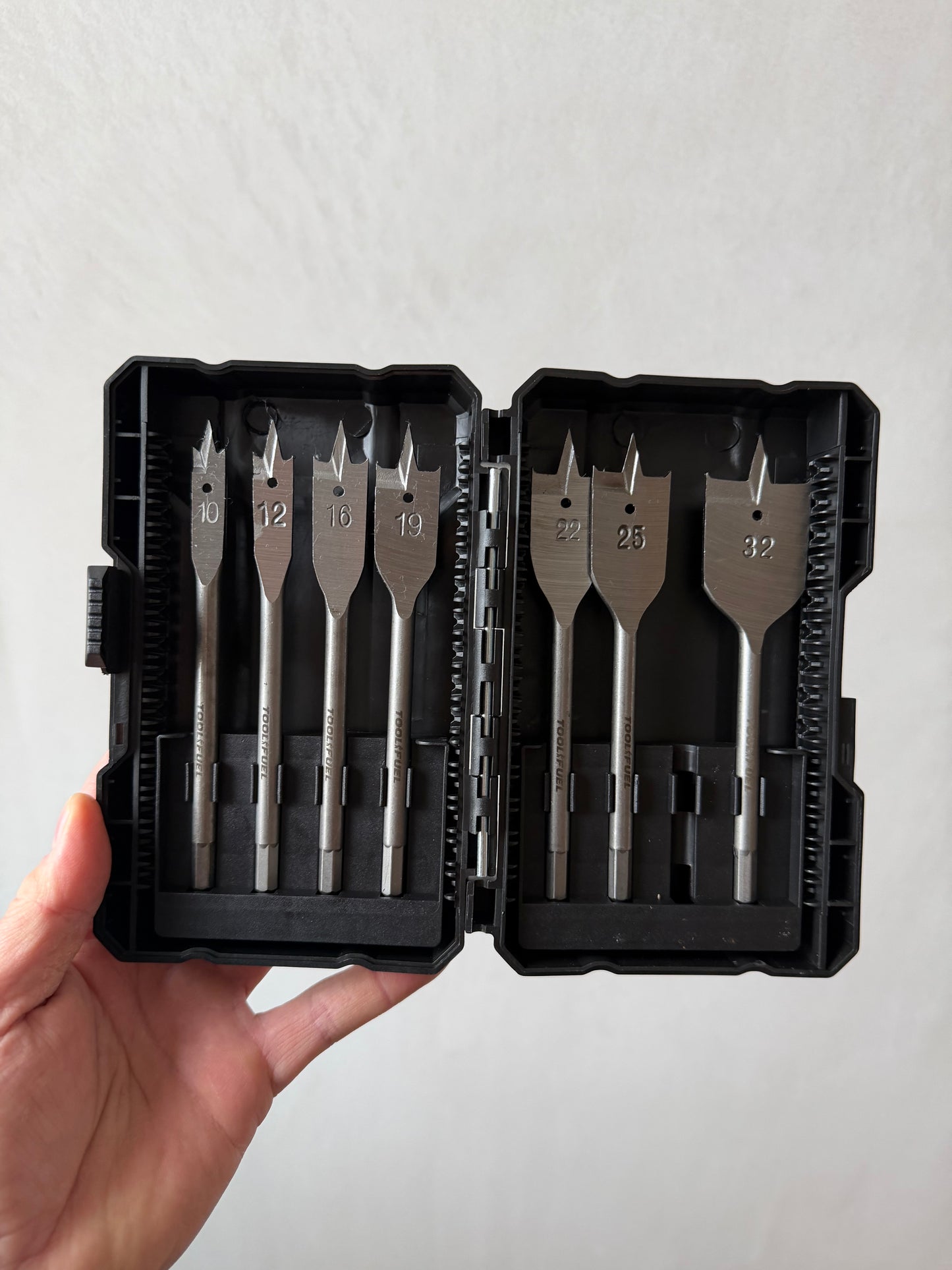 7pc Spade Bit Set 10mm–32mm