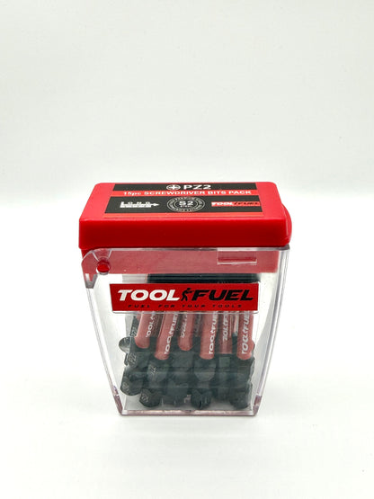 PZ2 Impact Driver Bits 50mm - 15Pk