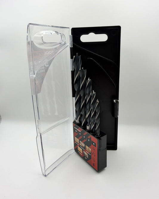 5pc Brad Point Drill Bit Set