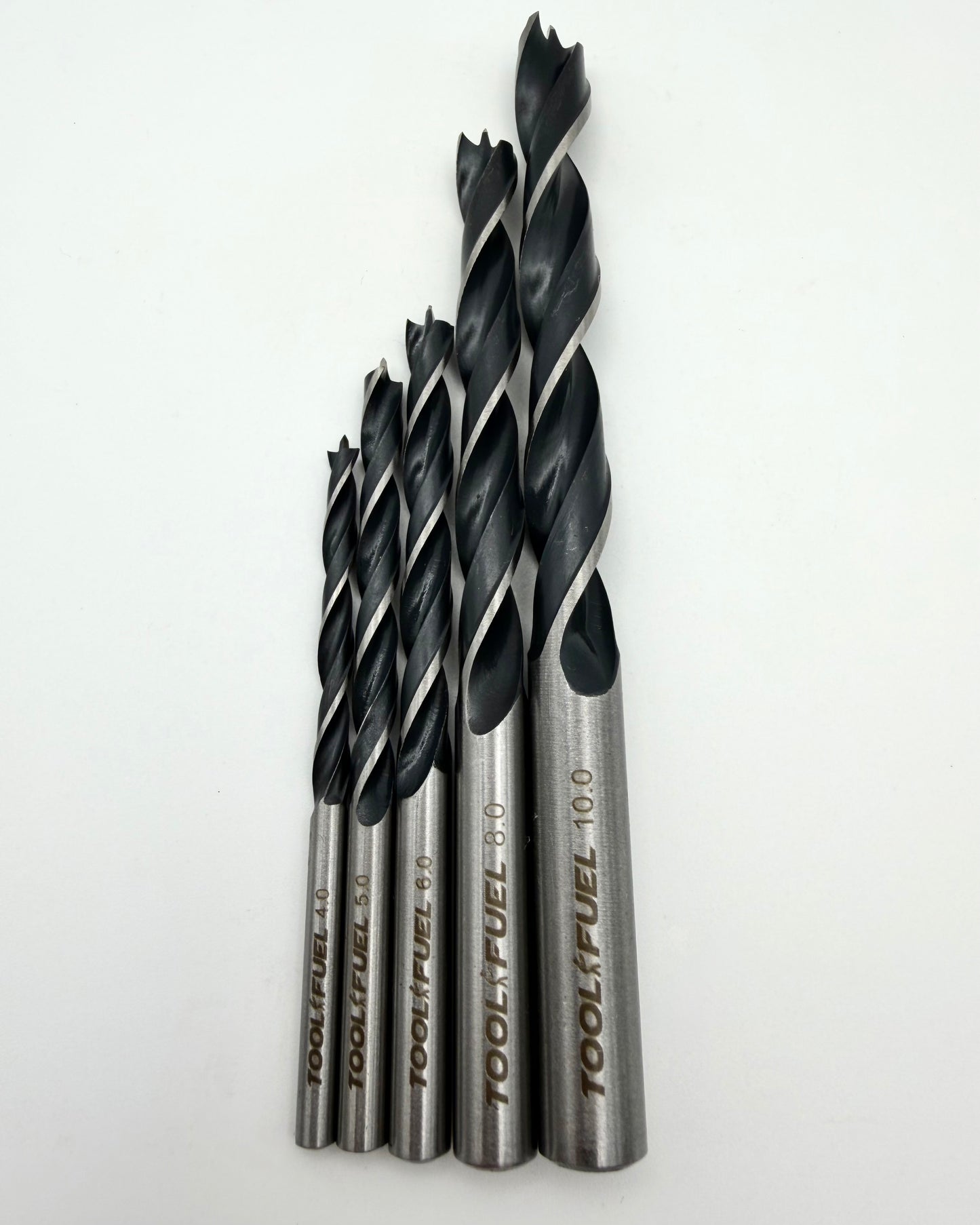 5pc Brad Point Drill Bit Set