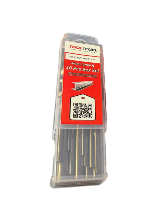 Cobalt 10 Pcs Box Set 3mm -12mm